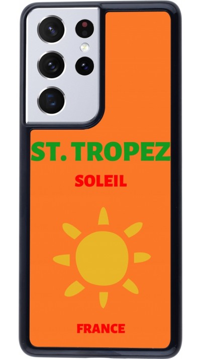 Coque Samsung Galaxy S21 Ultra 5G - Pop Summer Destination St-Tropez