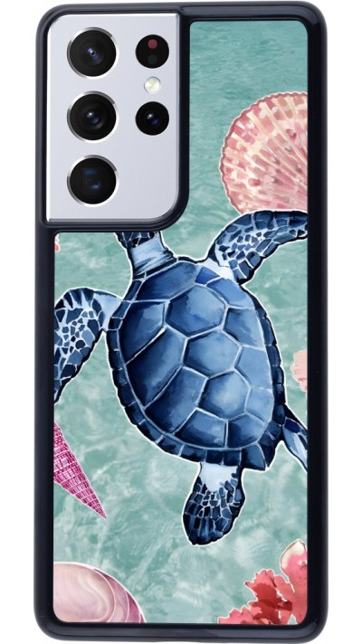 Coque Samsung Galaxy S21 Ultra 5G - Preppy Turtle