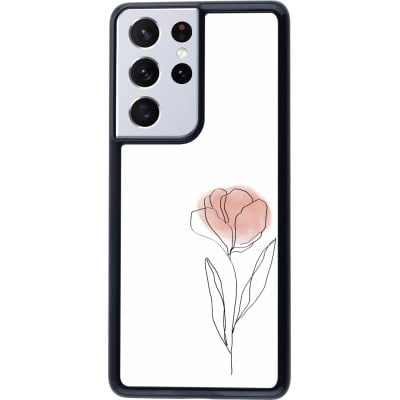 Coque Samsung Galaxy S21 Ultra 5G - Spring 23 minimalist flower