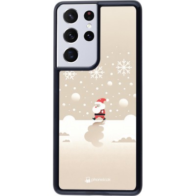 Coque Samsung Galaxy S21 Ultra 5G - Noël 2023 Minimalist Santa