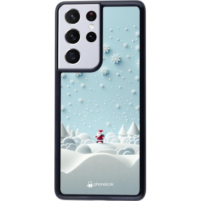 Coque Samsung Galaxy S21 Ultra 5G - Noël 2023 Petit Père Flocon