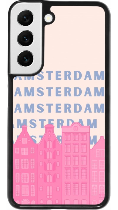 Coque Samsung Galaxy S22 - Amsterdam Pink Print