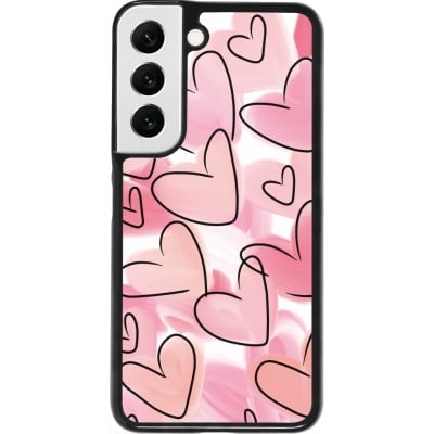 Coque Samsung Galaxy S22 - Easter 2023 pink hearts