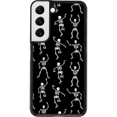 Coque Samsung Galaxy S22 - Halloween 2024 dancing skeleton