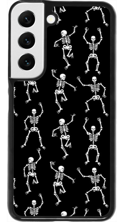 Coque Samsung Galaxy S22 - Halloween 2024 dancing skeleton