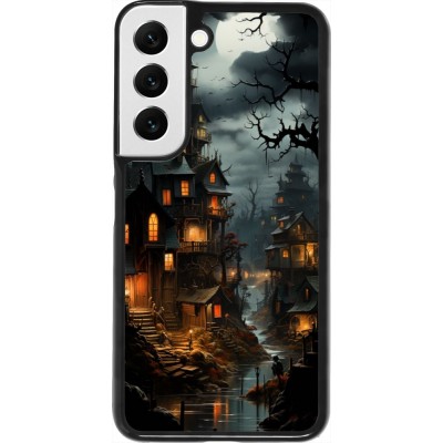 Coque Samsung Galaxy S22 - Halloween 2024 scary town