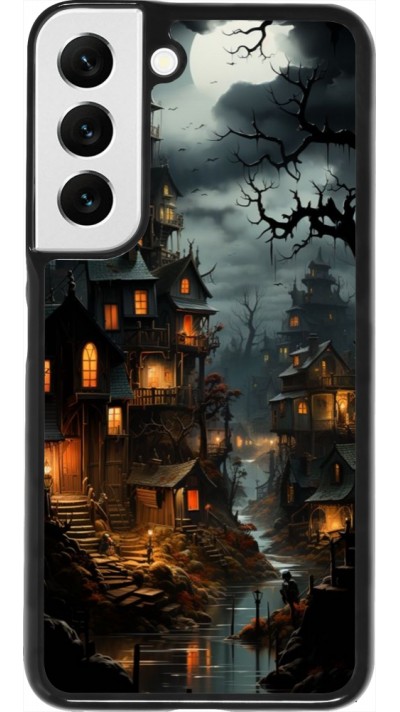 Coque Samsung Galaxy S22 - Halloween 2024 scary town