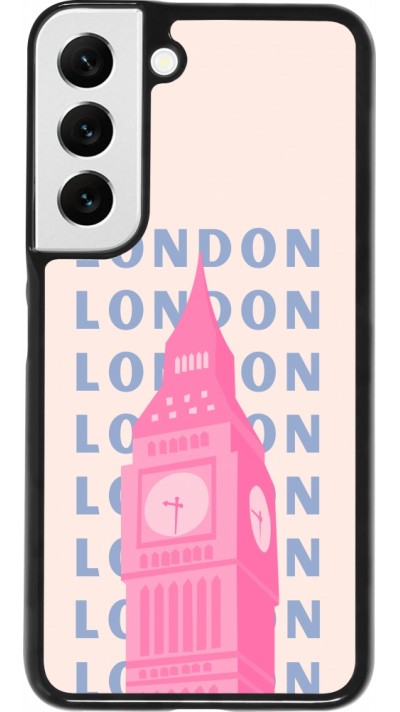 Coque Samsung Galaxy S22 - London Pink Print