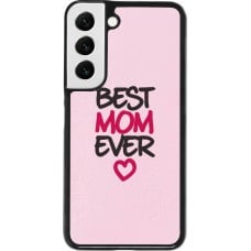 Coque Samsung Galaxy S22 - Mom 2023 best Mom ever pink