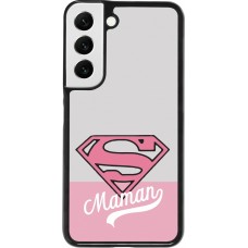 Coque Samsung Galaxy S22 - Mom 2024 Super hero maman