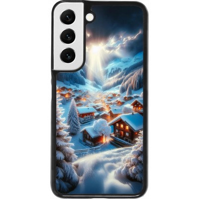 Coque Samsung Galaxy S22 - Mont Neige Lumière