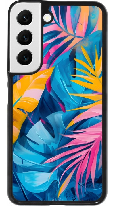 Coque Samsung Galaxy S22 - Palms Blue