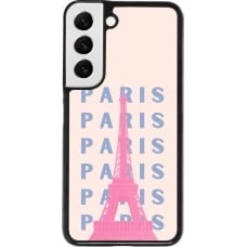 Coque Samsung Galaxy S22 - Paris Pink Print