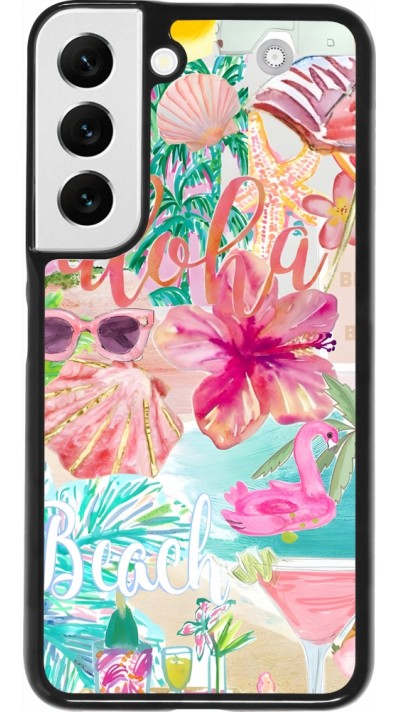 Coque Samsung Galaxy S22 - Preppy Collage Aloha