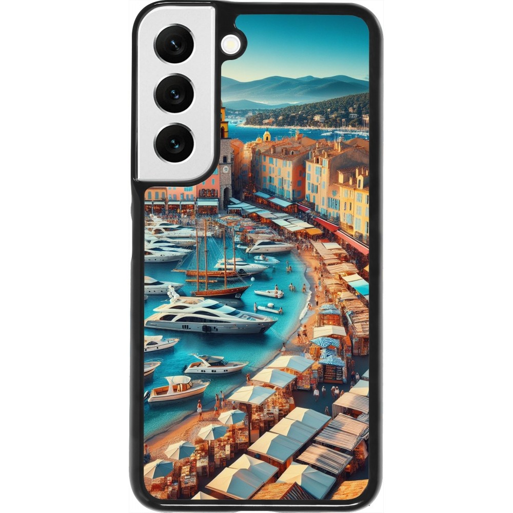 Coque Samsung Galaxy S22 - Saint-Tropez Beach