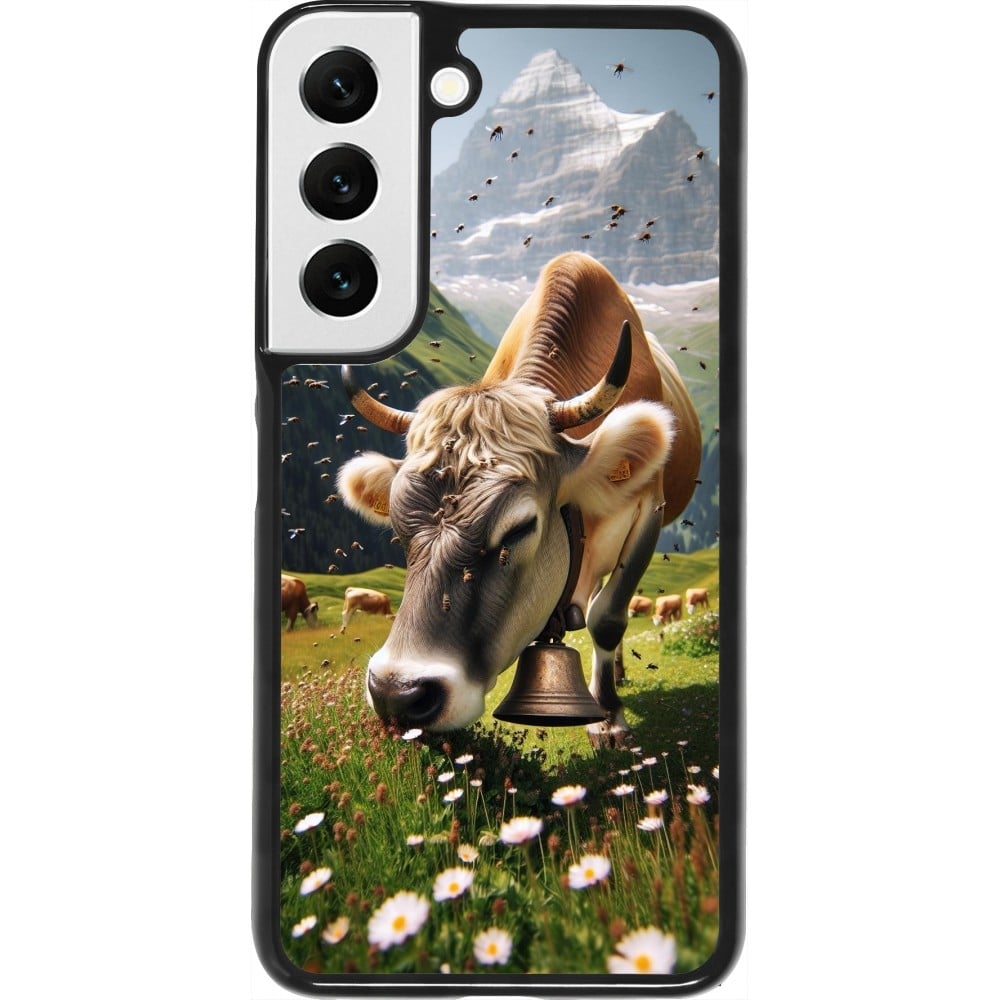 Coque Samsung Galaxy S22 - Vache montagne Valais