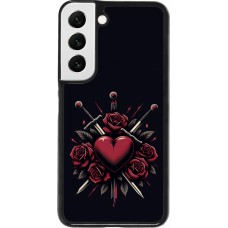 Samsung Galaxy S22 Case Hülle - Valentine 2024 gothic love