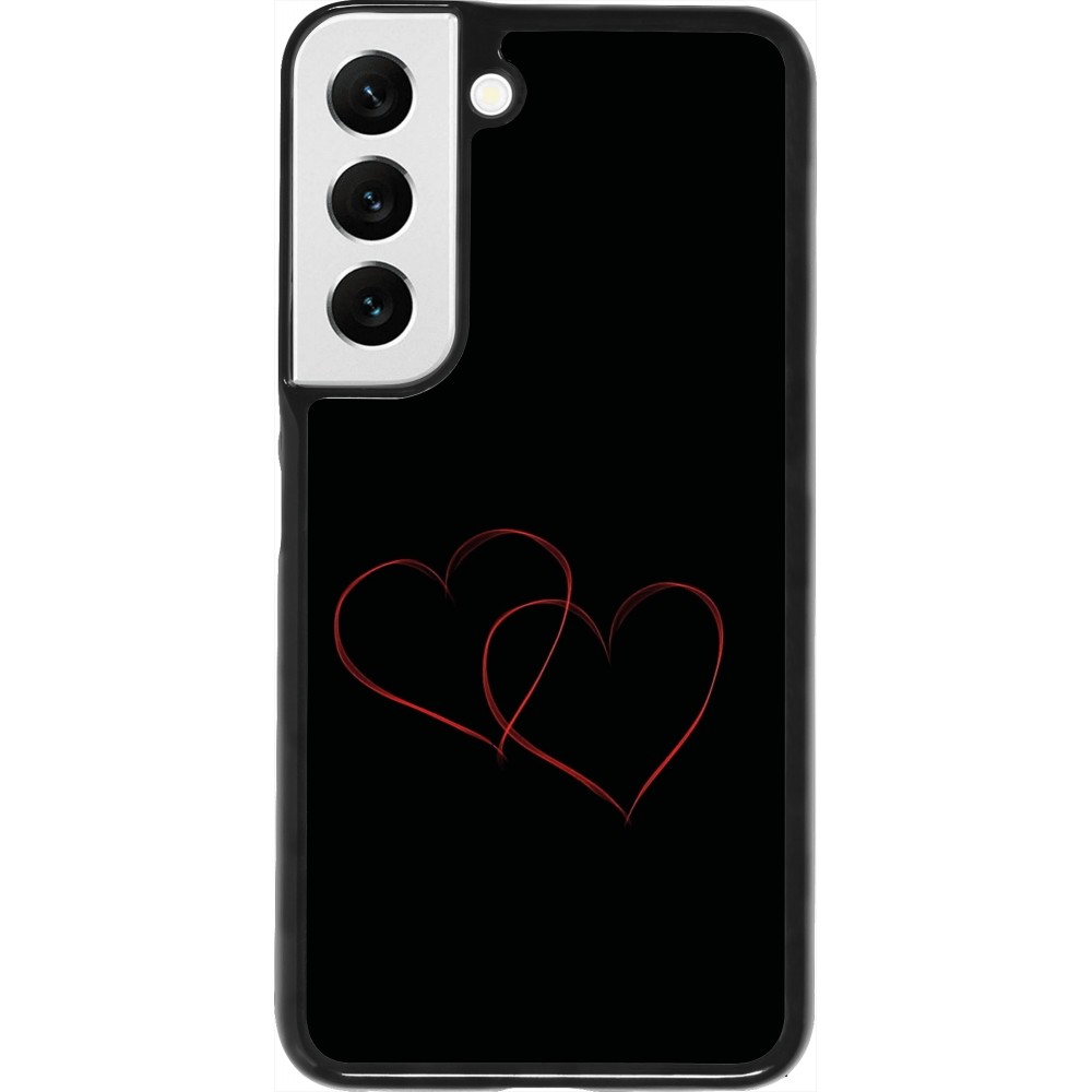 Samsung Galaxy S22 Case Hülle - Valentine 2023 attached heart