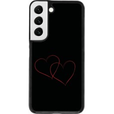 Samsung Galaxy S22 Case Hülle - Valentine 2023 attached heart