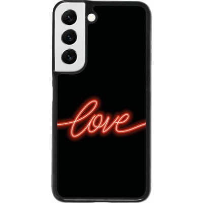 Coque Samsung Galaxy S22 - Valentine 2023 neon love