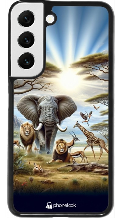 Coque Samsung Galaxy S22 - Vie sauvage africaine