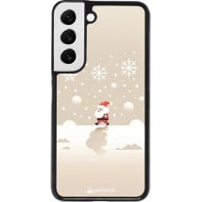 Coque Samsung Galaxy S22 - Noël 2023 Minimalist Santa