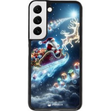 Coque Samsung Galaxy S22 - Noël 2023 Père Noël enchanté