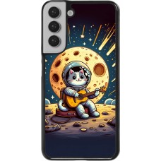 Coque Samsung Galaxy S22+ - AstroCat RockLune