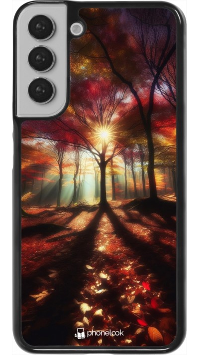 Samsung Galaxy S22+ Case Hülle - Herbstlicher goldener Glanz