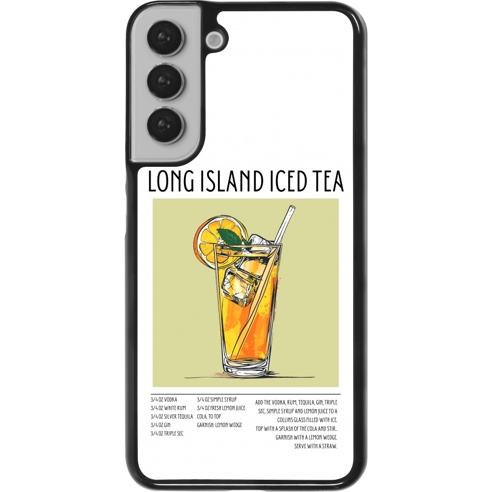 Samsung Galaxy S22+ Case Hülle - Cocktail Rezept Long Island Ice Tea