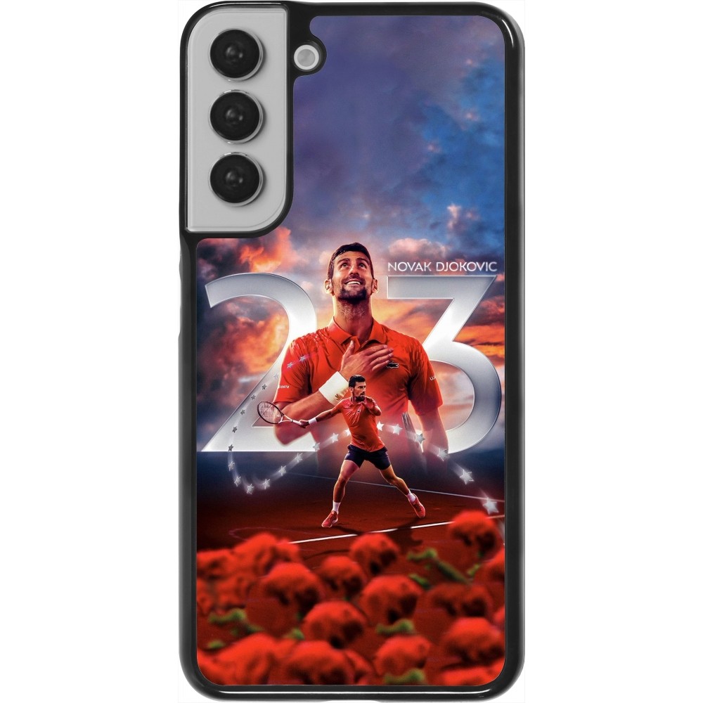 Samsung Galaxy S22+ Case Hülle - Djokovic 23 Grand Slam