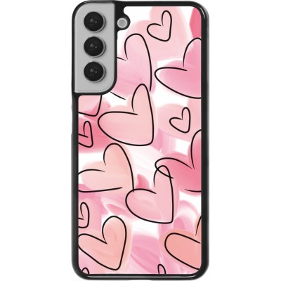 Coque Samsung Galaxy S22+ - Easter 2023 pink hearts