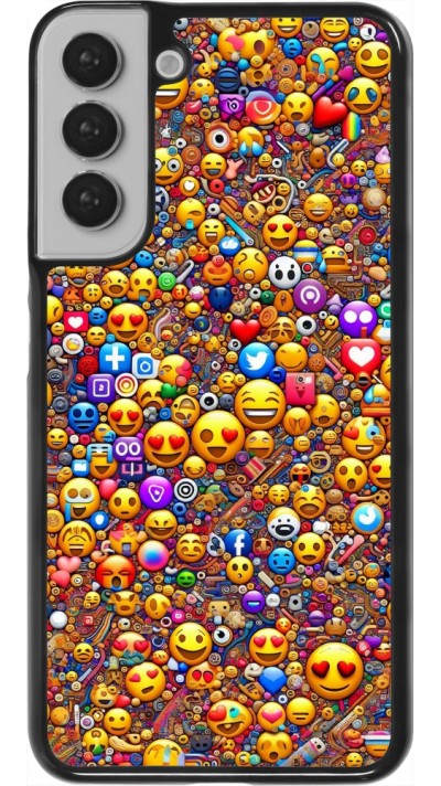 Coque Samsung Galaxy S22+ - Emoji mixed