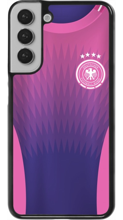 Coque Samsung Galaxy S22+ - Maillot de football Allemagne Extérieur personnalisable