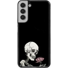 Coque Samsung Galaxy S22+ - Halloween 2023 rose and skeleton