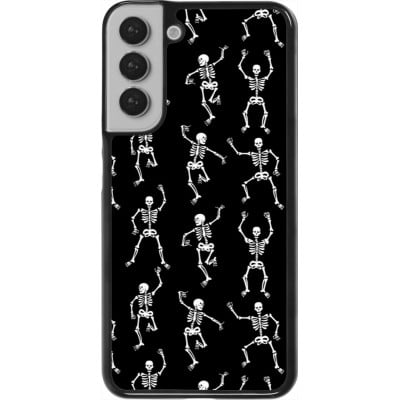 Coque Samsung Galaxy S22+ - Halloween 2024 dancing skeleton