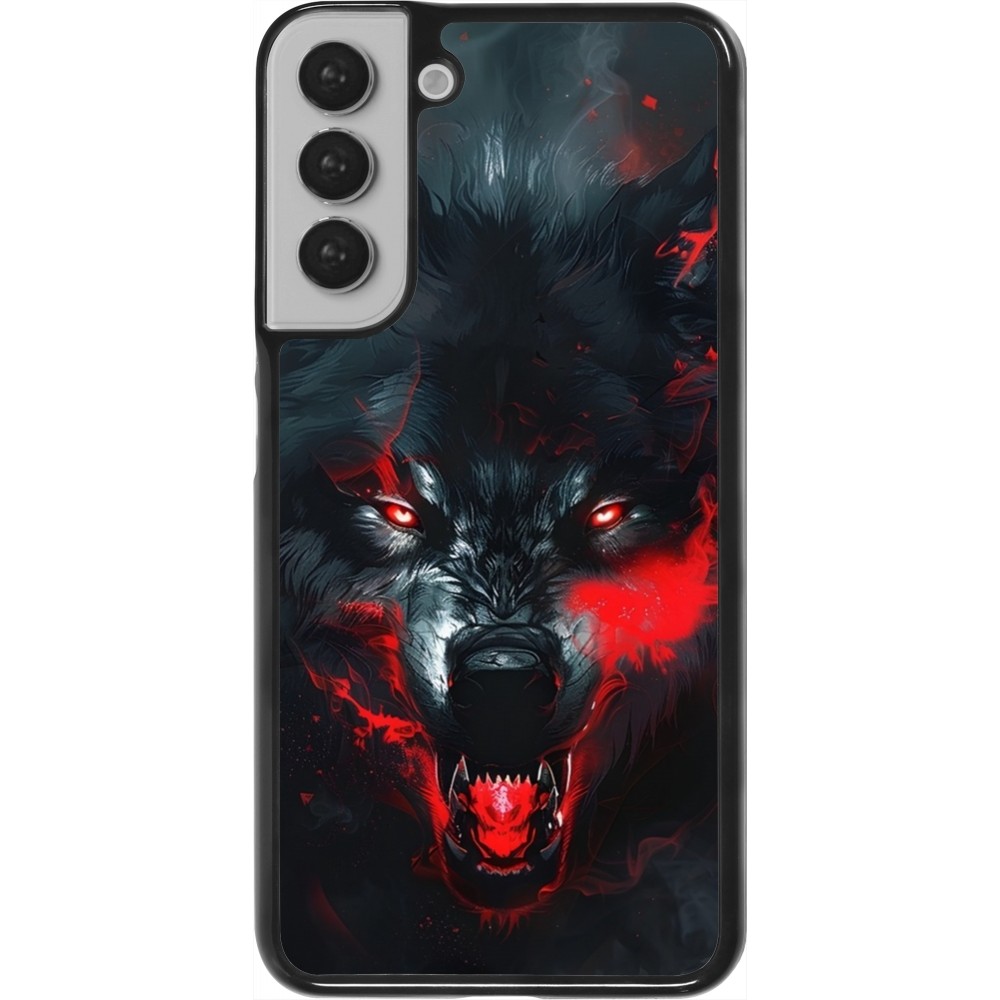 Coque Samsung Galaxy S22+ - Halloween 2024 mad werewolf