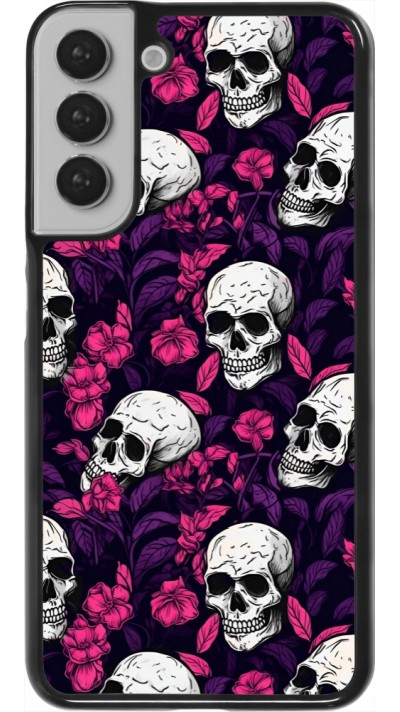 Coque Samsung Galaxy S22+ - Halloween 2024 romantic skulls