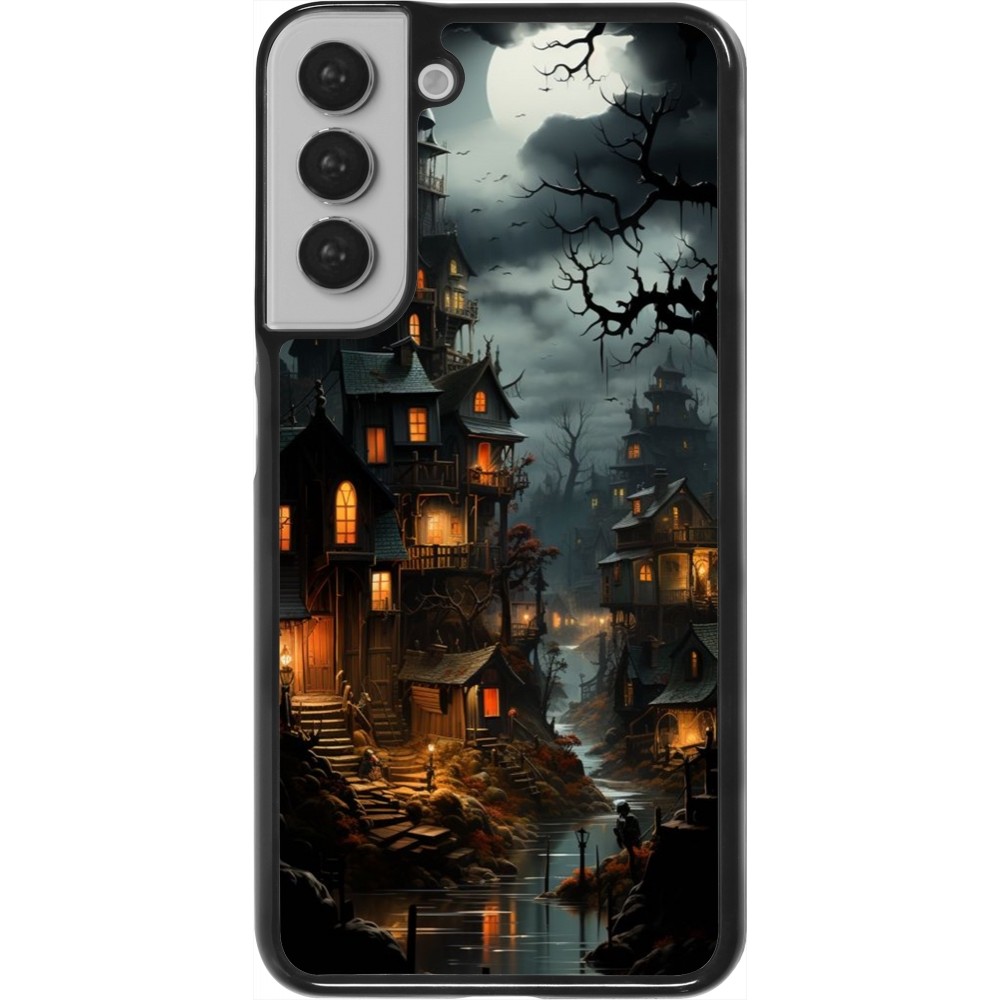 Coque Samsung Galaxy S22+ - Halloween 2024 scary town