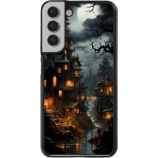 Coque Samsung Galaxy S22+ - Halloween 2024 scary town