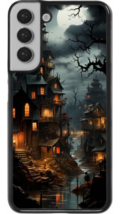 Coque Samsung Galaxy S22+ - Halloween 2024 scary town