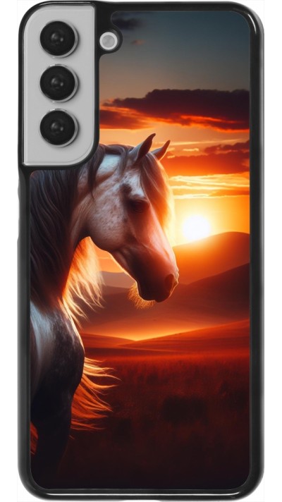 Coque Samsung Galaxy S22+ - Majestic Sunset Horse