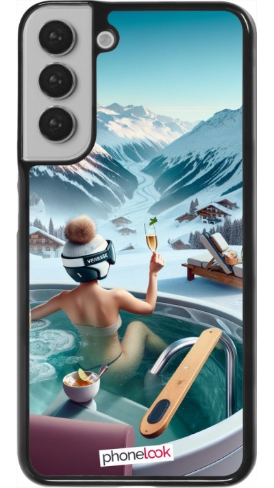 Coque Samsung Galaxy S22+ - Montagne Glamour Jacuzzi