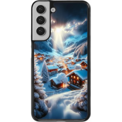 Coque Samsung Galaxy S22+ - Mont Neige Lumière