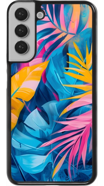 Coque Samsung Galaxy S22+ - Palms Blue