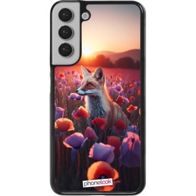 Coque Samsung Galaxy S22+ - Renard pourpre au crépuscule