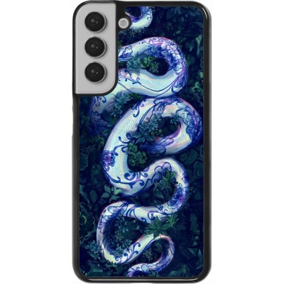 Coque Samsung Galaxy S22+ - Serpent Blue Anaconda