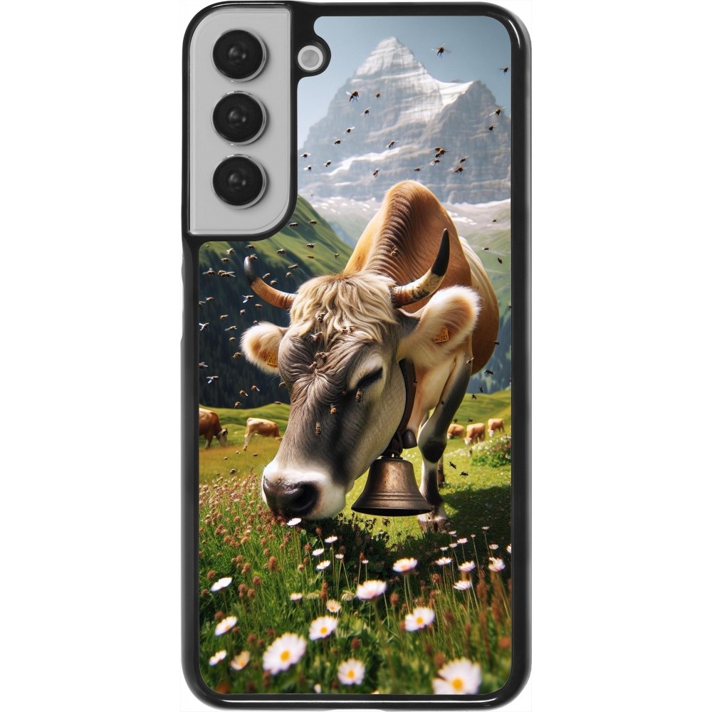 Coque Samsung Galaxy S22+ - Vache montagne Valais