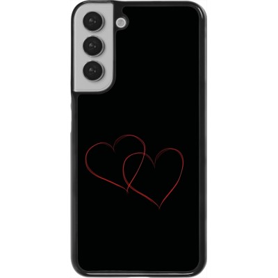 Coque Samsung Galaxy S22+ - Valentine 2023 attached heart