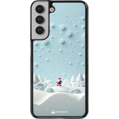 Coque Samsung Galaxy S22+ - Noël 2023 Petit Père Flocon